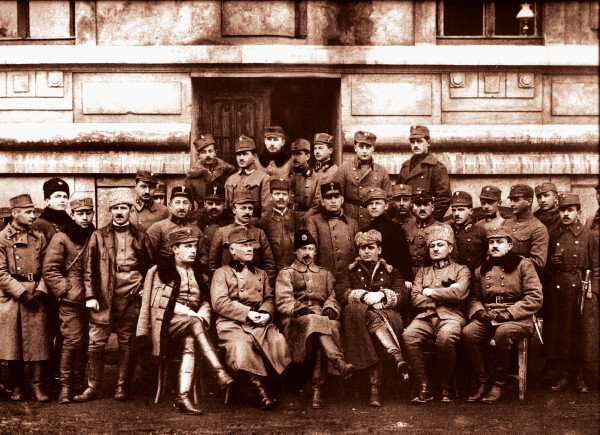 Image - The Supreme Command  of the Ukrainian Galician Army (February 1919).