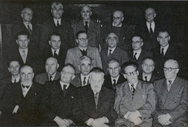 Image -- Members of the Presidium and Executive Organ of the Ukrainian National Council in 1952.