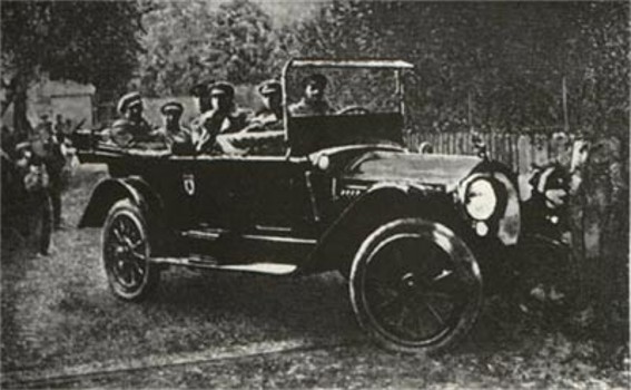 Image -- A car of the Ukrainian Sich Riflemen.