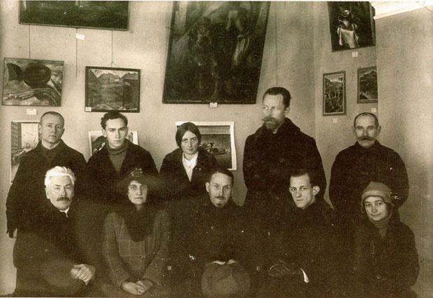 Image - Members of the Union of Contemporary Artists of Ukraine (Zhytomyr 1920s).