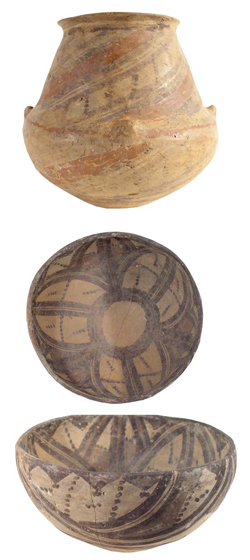Image - Usatove culture ceramic vessels (from the Maiaky archeological site). 