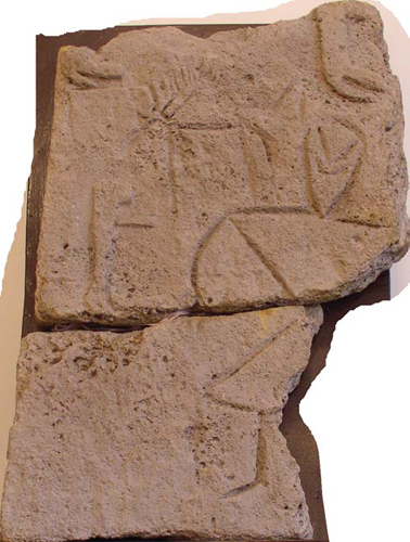 Image - A carved stelae of the Usatove culture.
