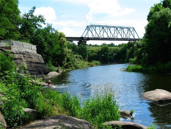 Image -- The Uzh River near Korosten.