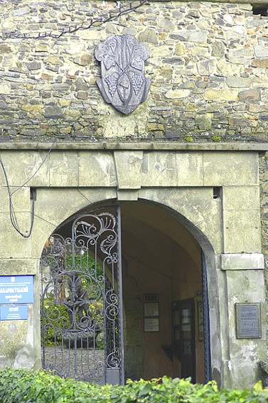 Image -- Uzhhorod castle gate.