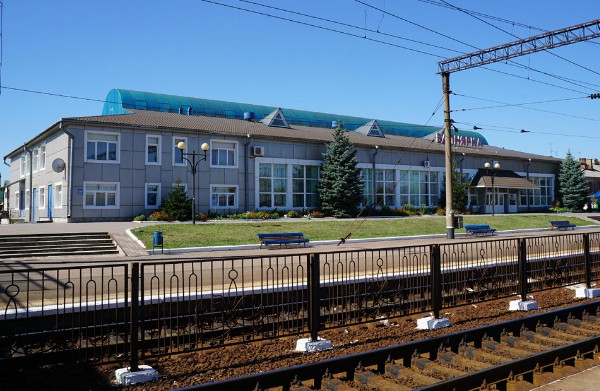 Image -- Vapniarka, Vinnytsia oblast: railway station.