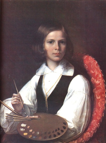 Image - Havrylo Vasko: Portrait of a Youth from the Tomara family (1847).