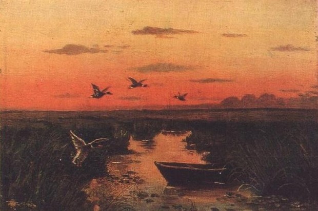 Image -- Serhii Vasylkivsky: The Dnieper Floodplains (1896).