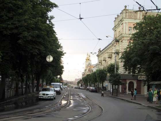 Image - A street in Vinnytsia.