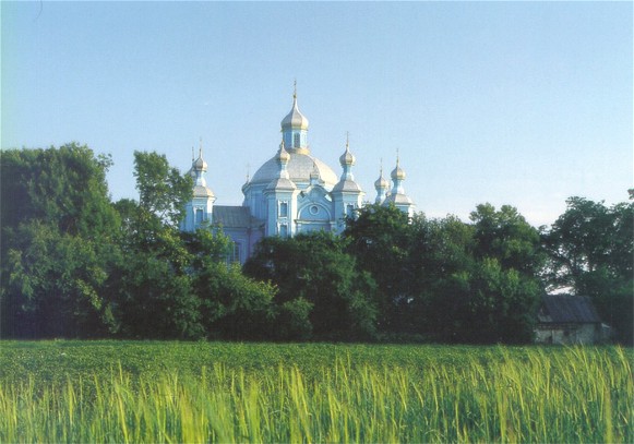 Image - Saint Mary the Protectress Church (1745) in Piddubtsi Volhynia oblast.