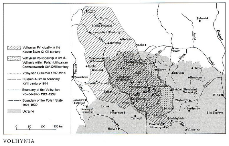 Image from entry Volhynia in the Internet Encyclopedia of Ukraine