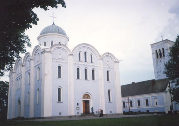 Image -- The Dormition Cathedral in Volodymyr-Volynskyi (1160).