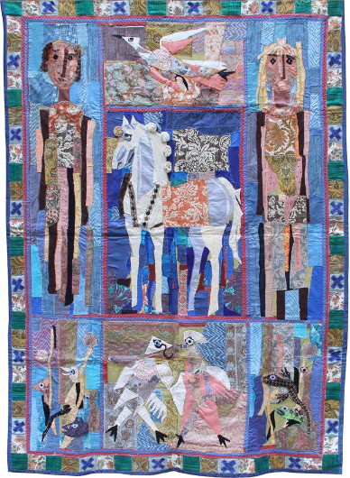 Image - Ivanna Vynnykiv: My Orchard kilim (1987).