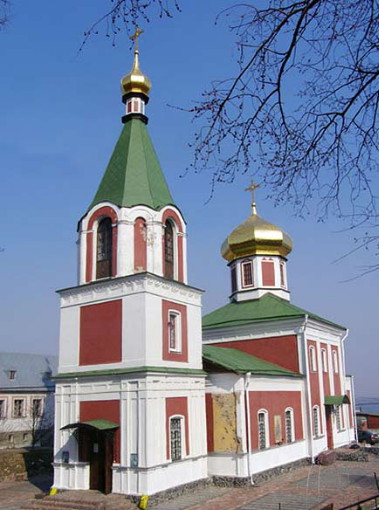 Image -- Vyshhorod: Saints Borys and Hlib Church.