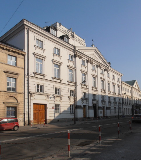 Image -- Warsaw: the Greek Catholic Church on Miodowa Street.