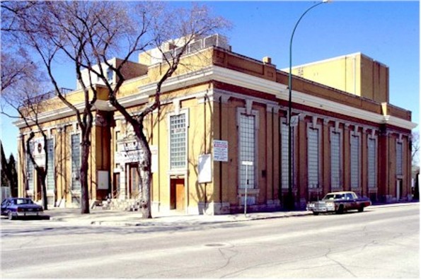 The Ukrainian Labour Temple building in Winnipeg, Manitoba.