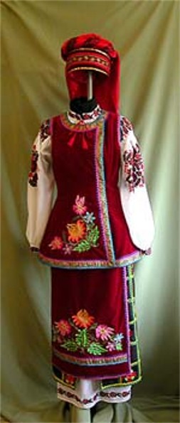 Image - Women's folk dress from Kyiv region.