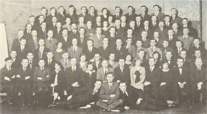 Image - Delegates to the 1927 convention of the Workers Benevolent Association, Winnipeg.