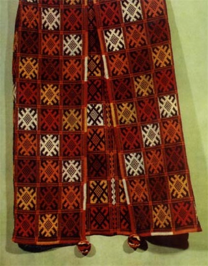 Image - A woven wraparound skirt (plakhta).