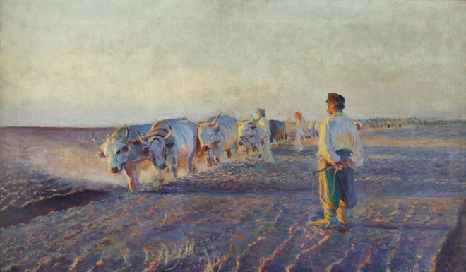 Image - Leon Wyczolkowski: Tilling in Ukraine (1892). 