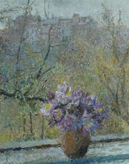 Image -- Tetiana Yablonska: In the Spring.