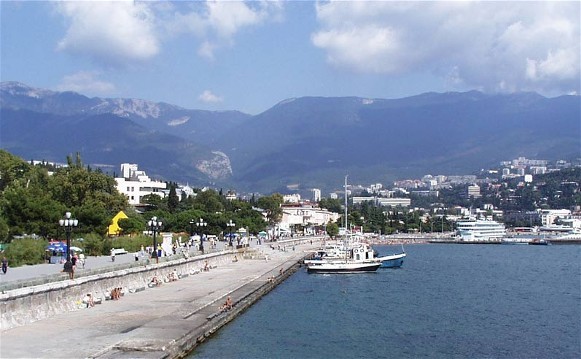 Image -- Yalta in the Crimean southern shore.