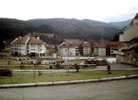 Image -- Children's holiday resort in Yamne in the Gorgany Mountains.
