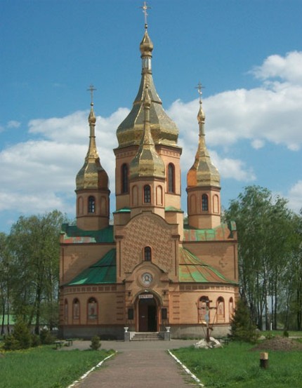 Image -- Yampil (Sumy oblast): the Transfiguration Church (1882-92).