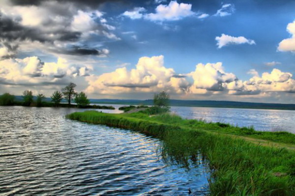 Image -- The Yaniv Lake in the Roztochia Nature Reserve.