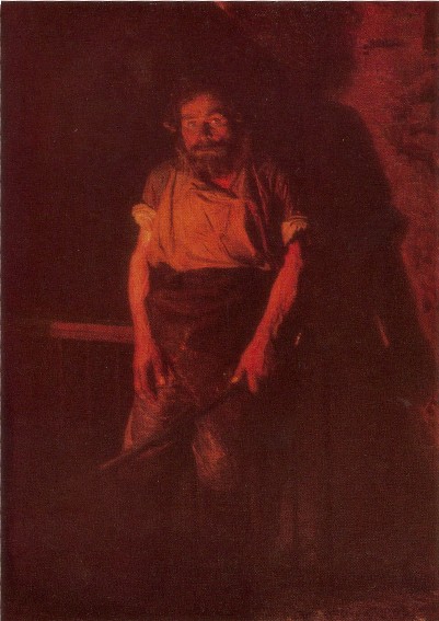 Image -- Mykola Yaroshenko: Stoker (1878).
