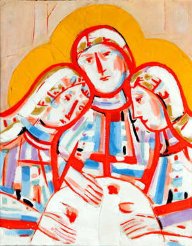 Image - Liudmyla Yastreb: The Holy Trinity (1976).