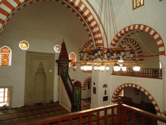 Image - The Yevpatoriia mosque (interior).