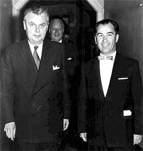 Image - Paul Yuzyk with the Prime Minister of Canada John Diefenbaker (1963).