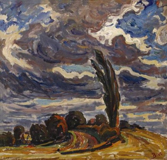 Image -- Vasyl Zabashta: Storm Clouds.