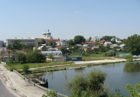 Image -- A view of Zbarazh, Ternopil oblast.