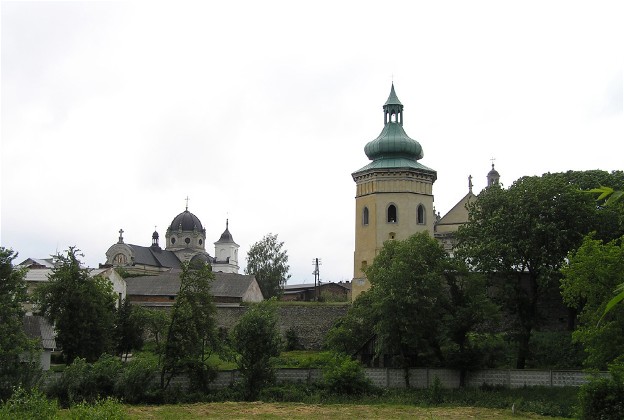 Image - The Basilian monastery complex in Zhovkva, Lviv oblast.