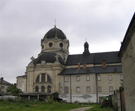 Image -- The Basilian monastery complex in Zhovkva, Lviv oblast.