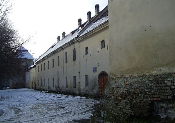 Image -- The castle in Zhovkva, Lviv oblast.