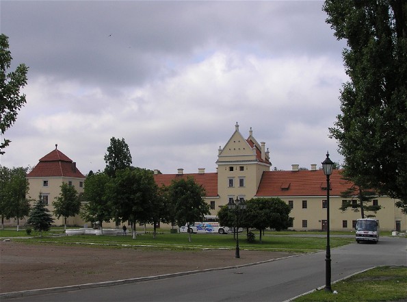 Image -- The castle in Zhovkva, Lviv oblast.