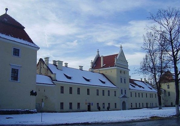 Image -- The castle in Zhovkva, Lviv oblast.