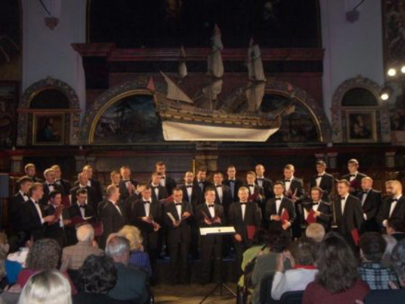 Image -- The Zhuravli chorus in Gdansk.