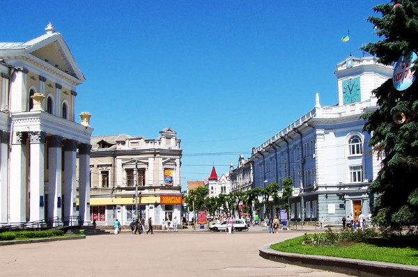 Image - Zhytomyr city center.