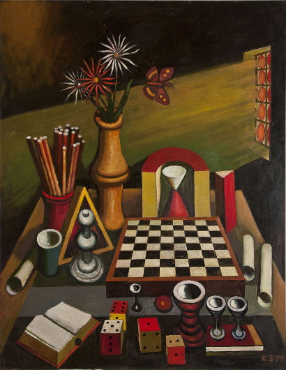 Image - Karlo Zvirynsky: Still Life with a Butterfly (1975).